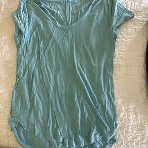 a new day Women's Light Blue Short Sleeve Top